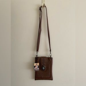 American bling cross body purse .